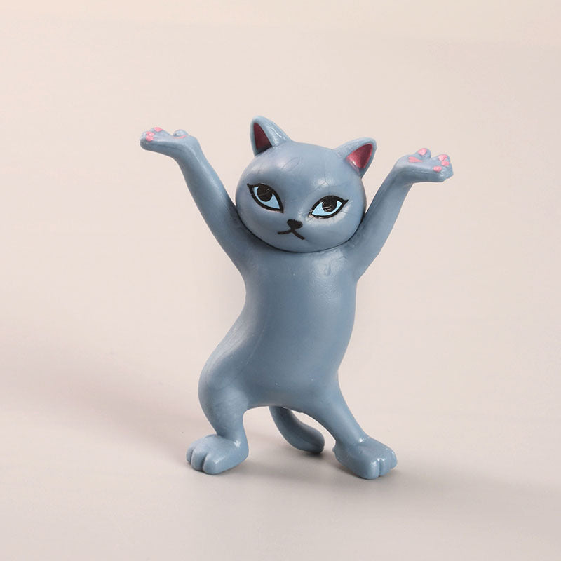 Gatito lindo deco, gato encantador portalápices de varios colores, individual o por juego completo