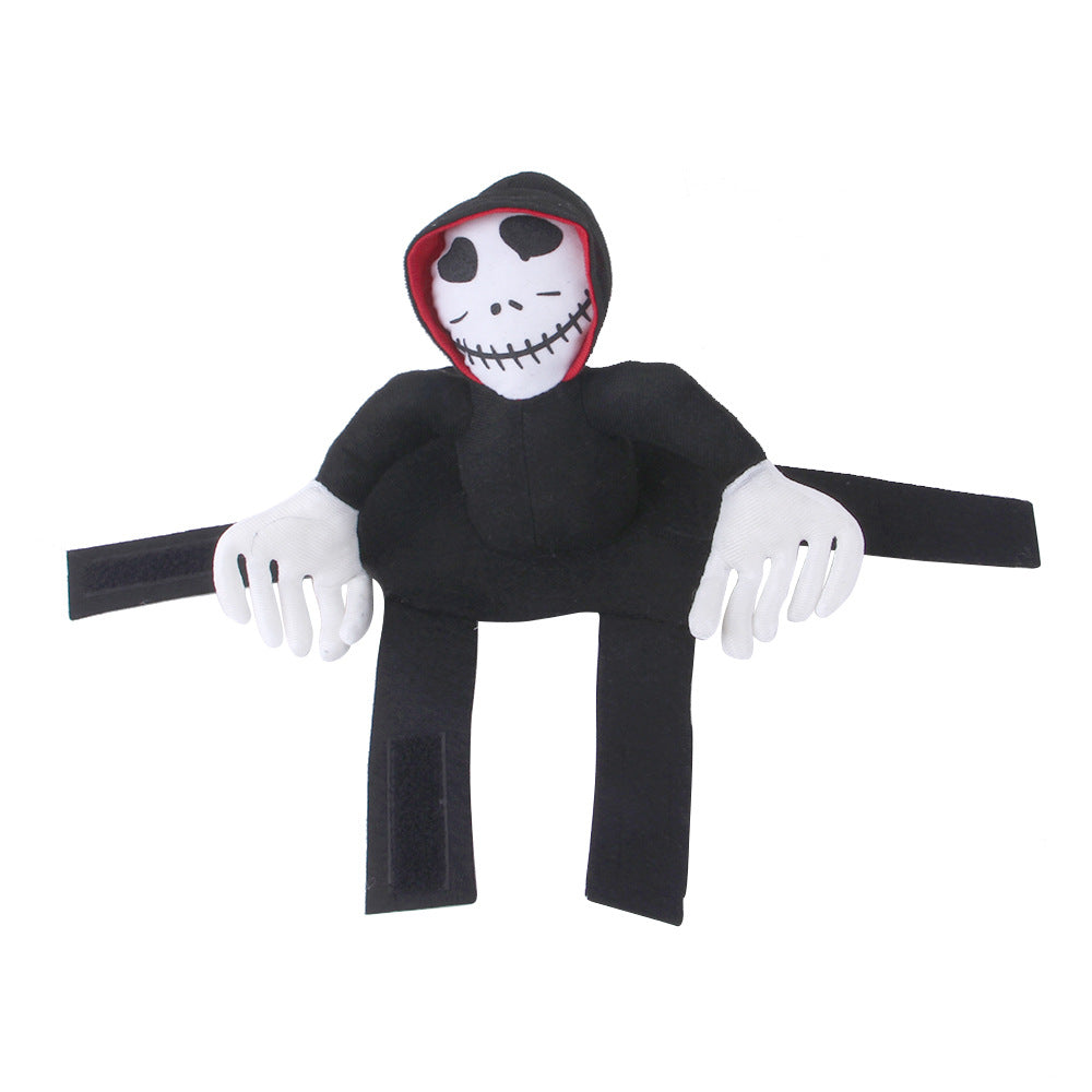 DIVERTIDO disfraz de COSPLAY para mascotas, decoración para mascotas de Halloween, ropa para mascotas de Halloween, chaleco de calabaza araña