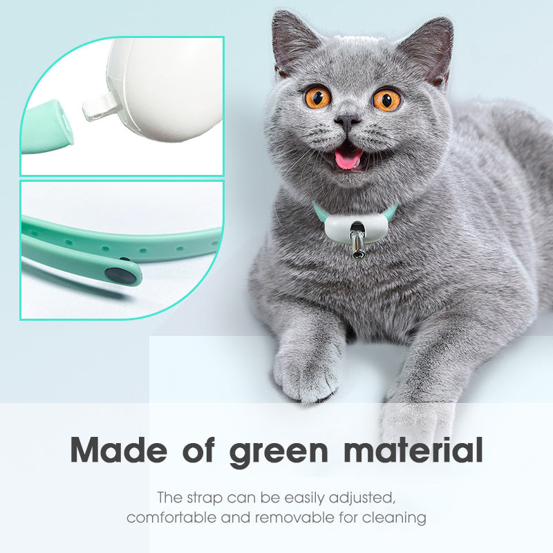 Juguete para gatos, Collar inteligente con láser, carga USB