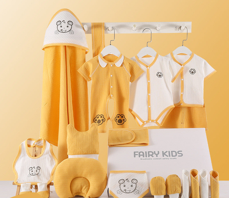 Cesta de regalo para bebé, ropa para bebé, conjunto con caja de regalo para recién nacido, suministros para bebé