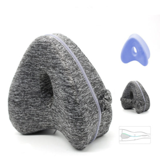 Almohada para la entrepierna de espuma viscoelástica con forma de corazón
