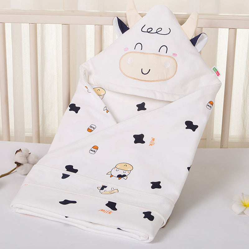 Salida de dormir para bebé, perfecta envoltura en calidad doble de algodón, bebés de 1 a 6 meses de edad,