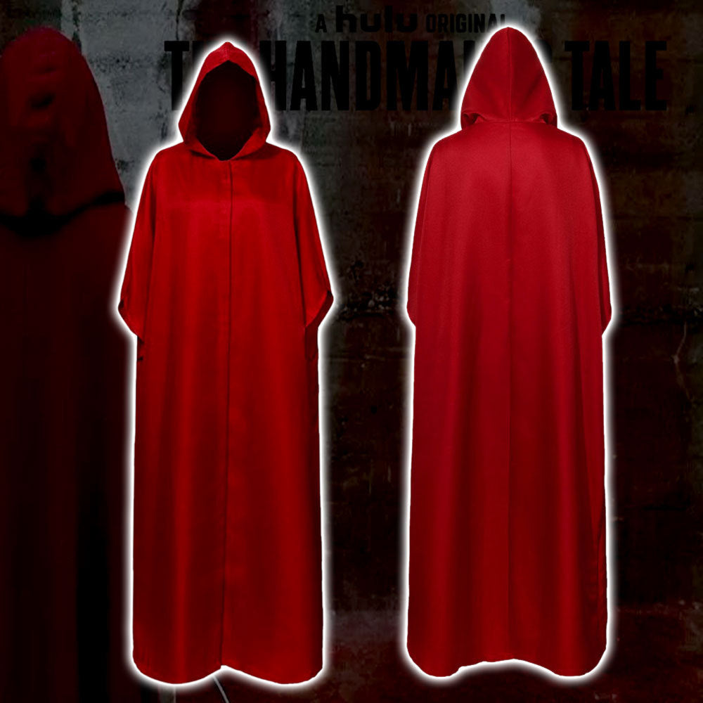 Disfraz de Halloween de Offred; traje para fiestas de disfraces