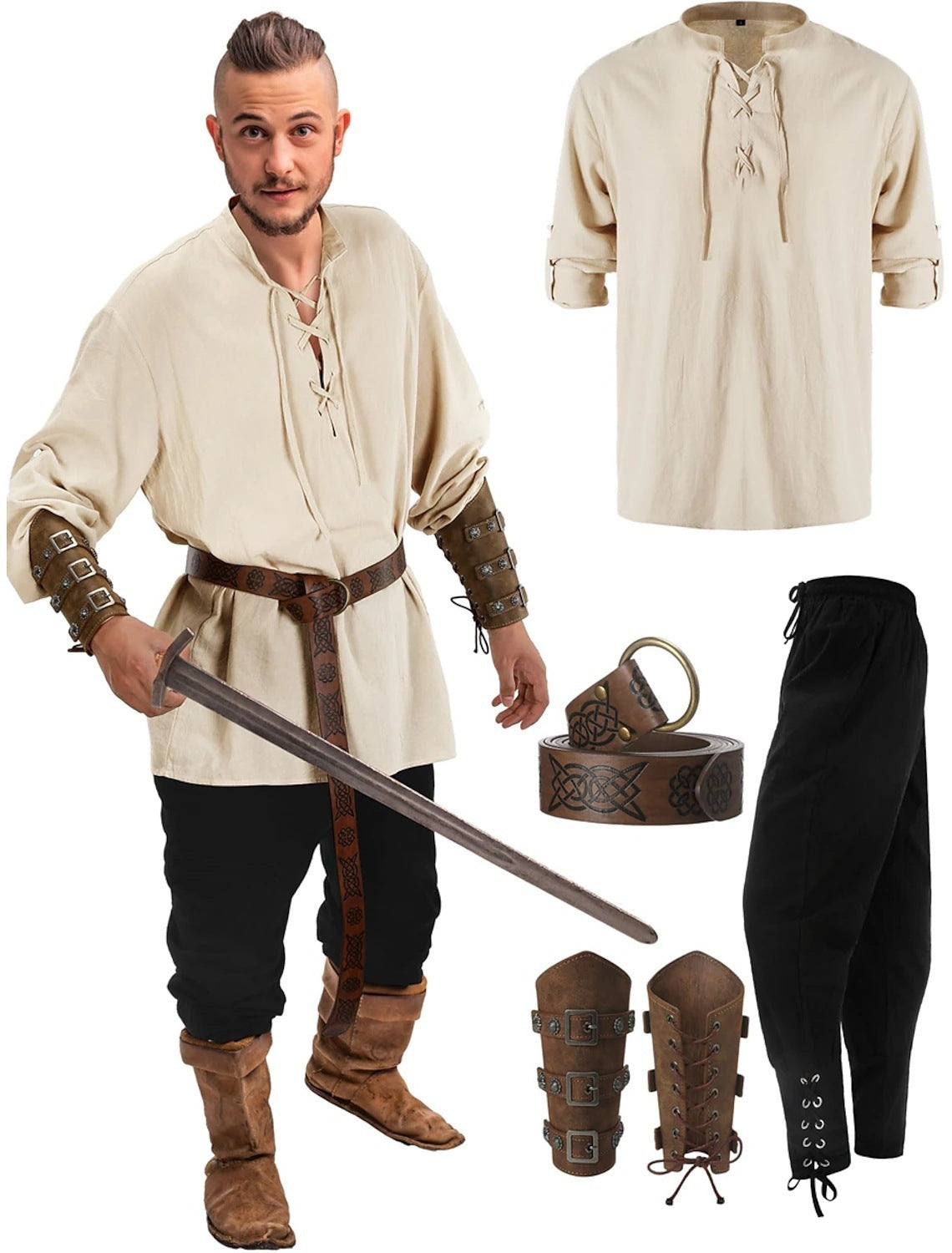 Disfraz Renacentista para Hombre 🏰 – Estilo Medieval para Halloween