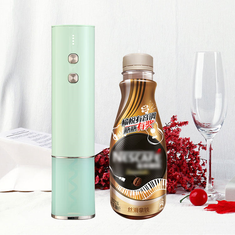 Sacacorchos!, Abridor de botellas eléctrico de vino de acero inoxidable, recargable creativo