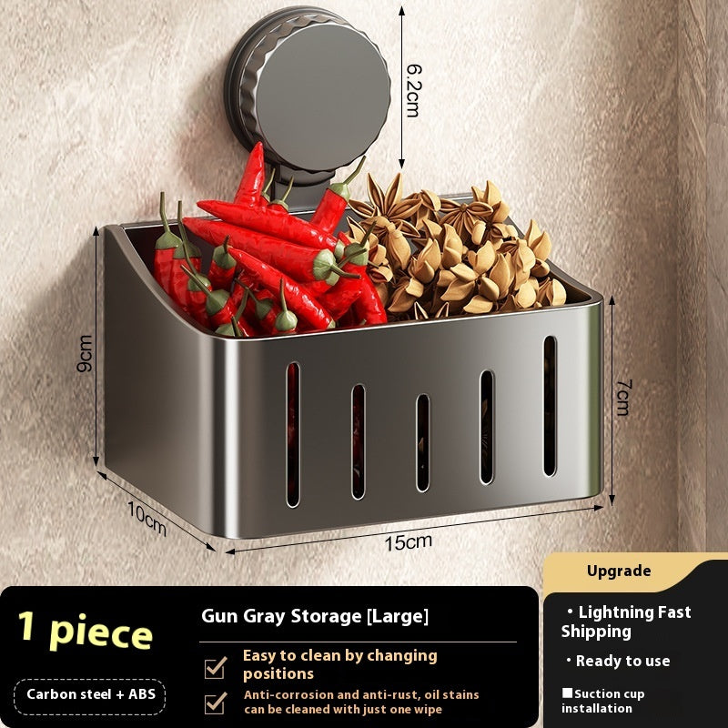 Organizador de Cocina Multifuncional – Canasta de Succión Desmontable para verduras