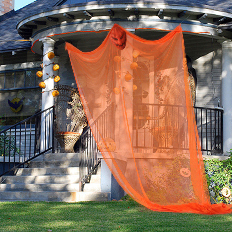 Cortina de espectro de Halloween; Cortina con forma de fantasma