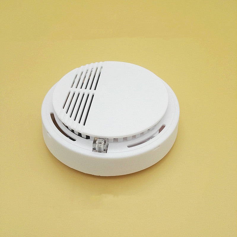 Alarma de humo doméstica, Inalámbrico, - Funciona con una batería de 9 voltios.