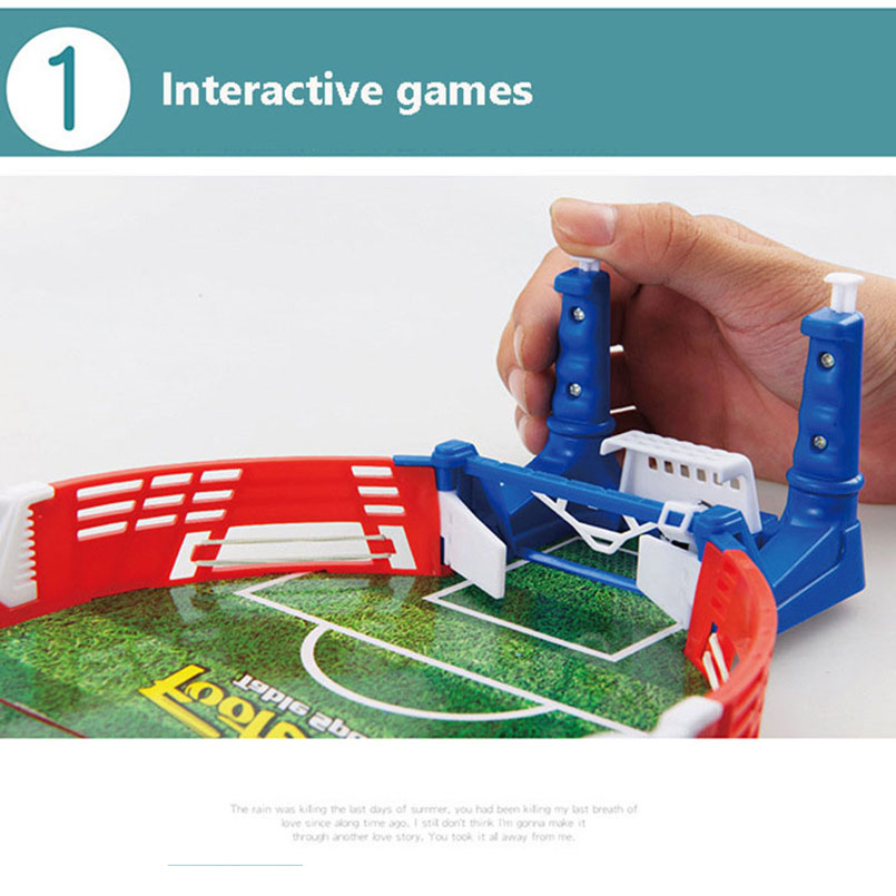 Mini juego de mesa de fútbol, juego de mesa, juguetes de fútbol para niños, deporte educativo, juegos de mesa portátiles al aire libre, juguetes de pelota