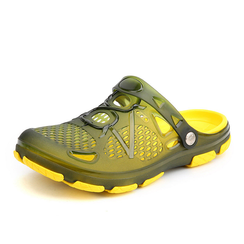 Tenis de agua para hombres, zapatos de agua ideales para reposo al aire libre; chanclas de agua antideslizantes y ligeras