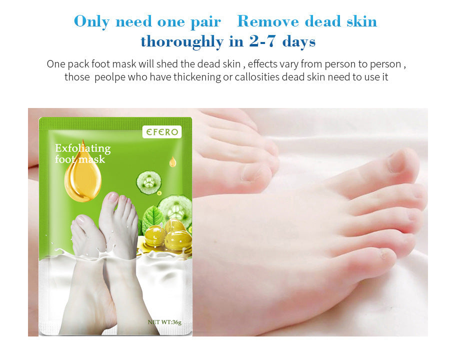 Mascarilla exfoliante para pies Calcetines para tratamiento para tus pies