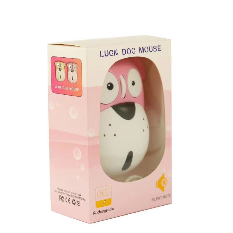 Ratón inalámbrico portátil recargable, óptico 1200DPI ratones Hugo Ratón inalambrico, figura de animales