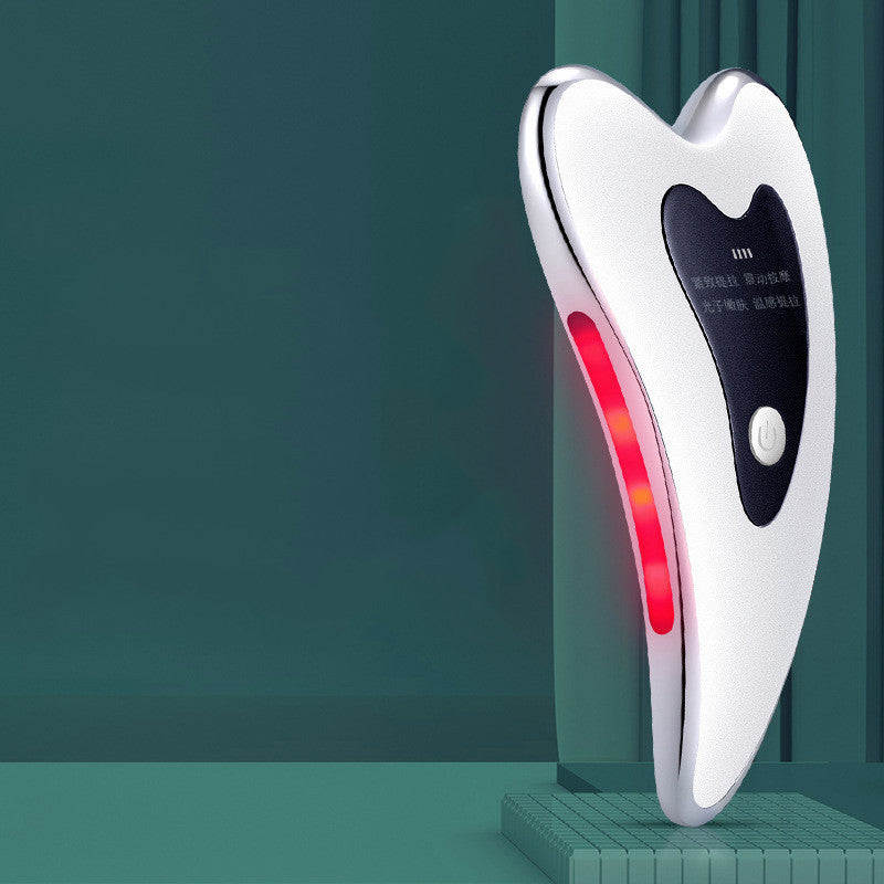 Guasha-masajeador eléctrico recargable por USB, masajeador facial para tratar flacidez y arrugas,
