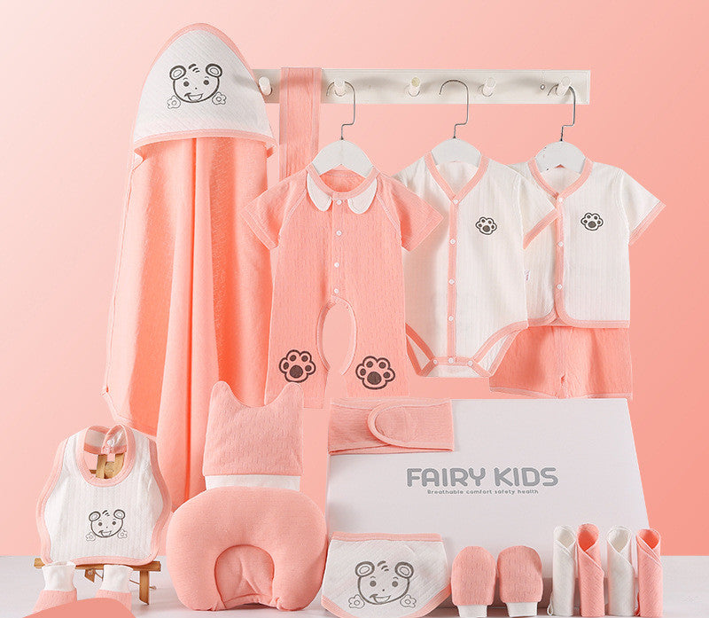 Cesta de regalo para bebé, ropa para bebé, conjunto con caja de regalo para recién nacido, suministros para bebé