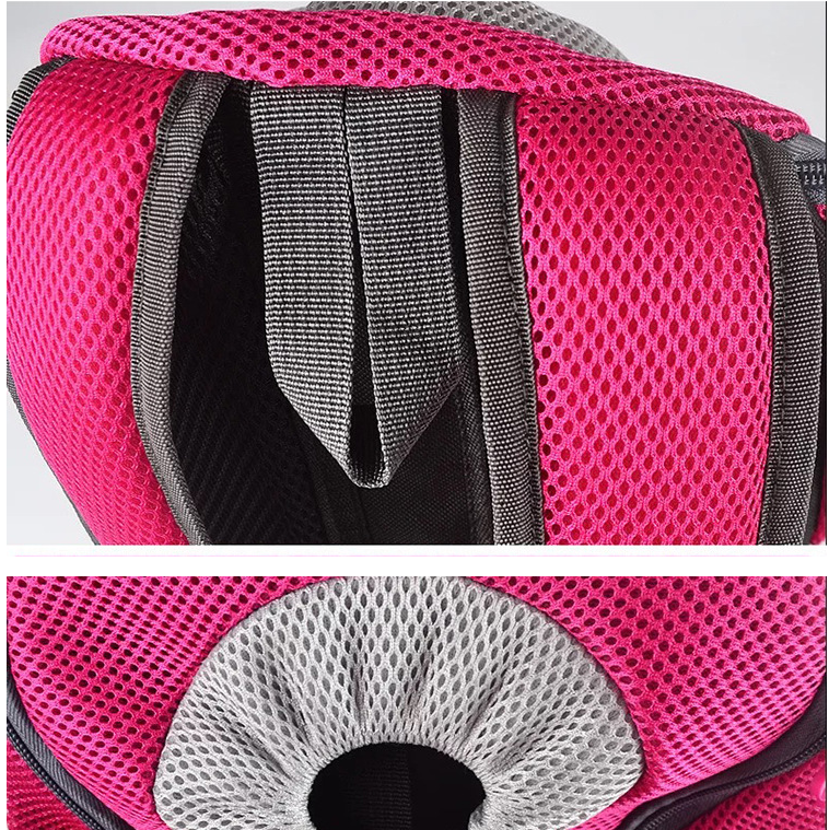 Trasportín para perros, mochila para perros, doble hombro, portátil, para viaje