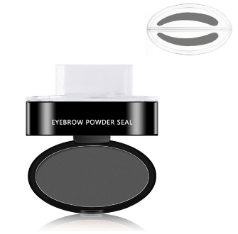 Kit de plantillas para tintar y sellar cejas en polvo, cosméticos, maquillaje profesional, resistente al agua, sellos para cejas, realzadores de cejas.