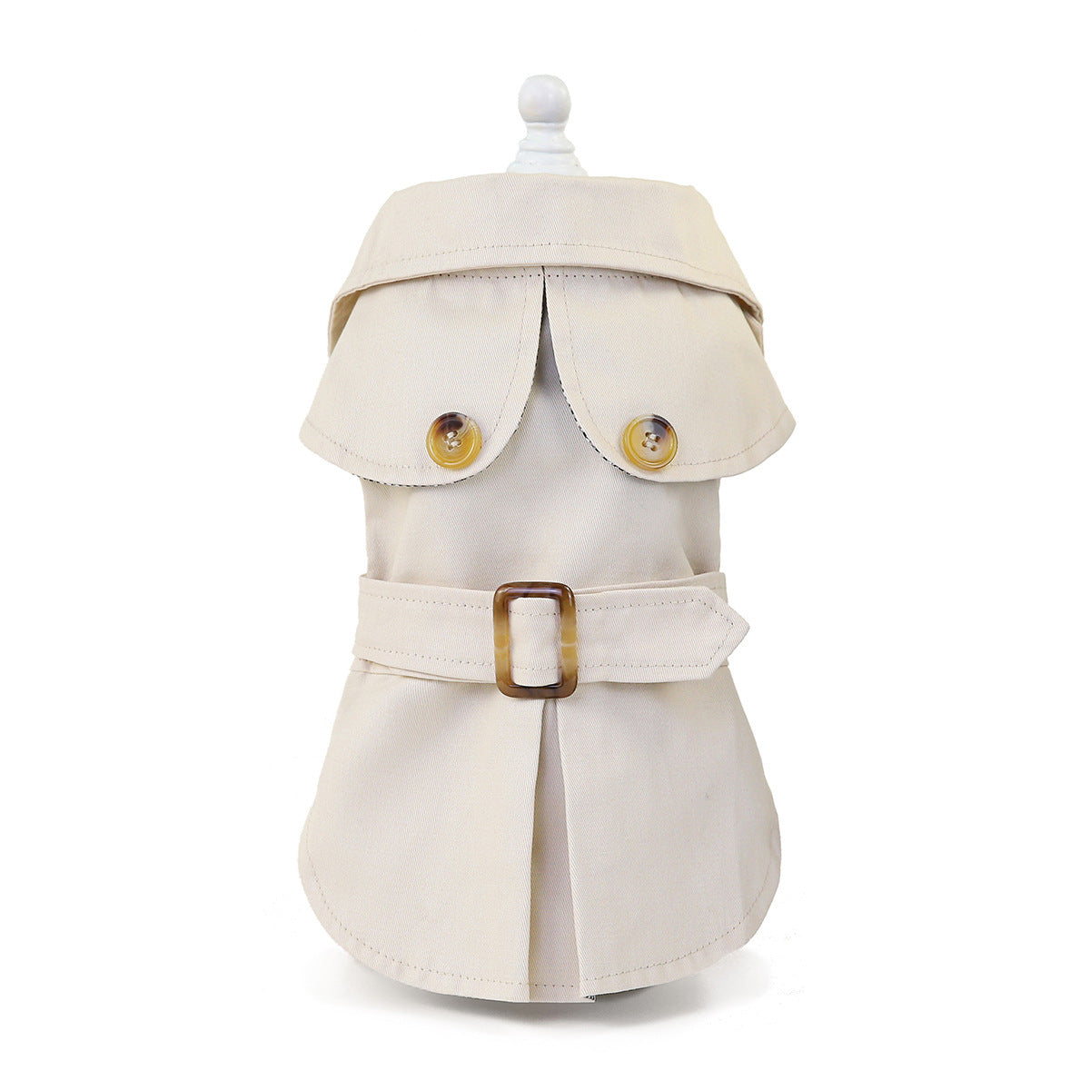 ropa de lluvia mascotas, gabardina elegante para tu perro