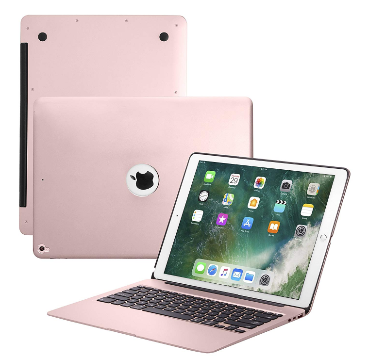 Funda con Teclado Bluetooth de 12,9 pulgadas, Compatible con Apple, Compatible con Apple, iPad pro teclado
