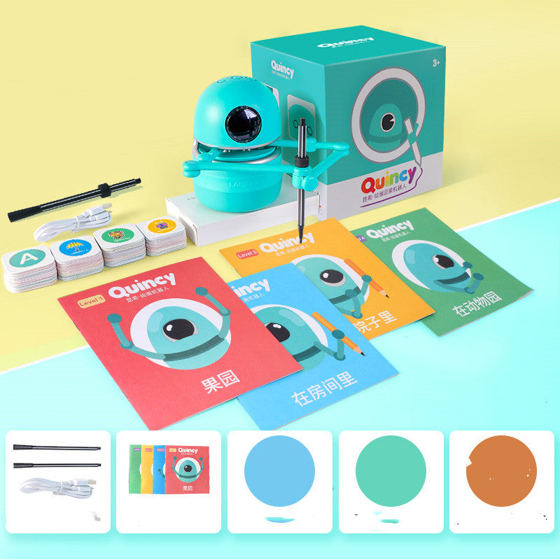 Robot de pintura y dibujo para niños, ideal para aprendizaje creativo