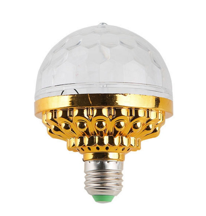 Bola Mágica LED Giratoria Multicolor – Luz de Fiesta Atmosférica