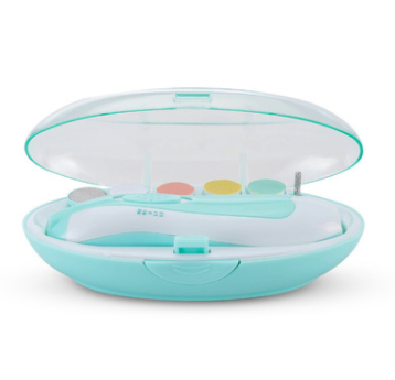 Pulidor de uñas eléctrico multifuncional anti arañazos para bebés y niños, recortadora 6 en 1 eléctrica