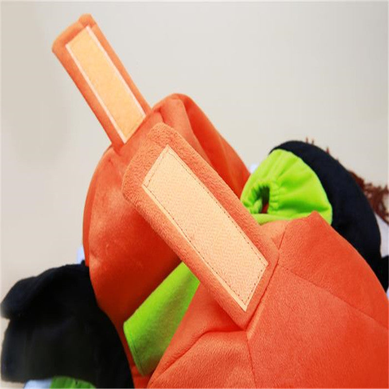 Ropa para perros, disfraz de calabaza de Halloween para mascotas.