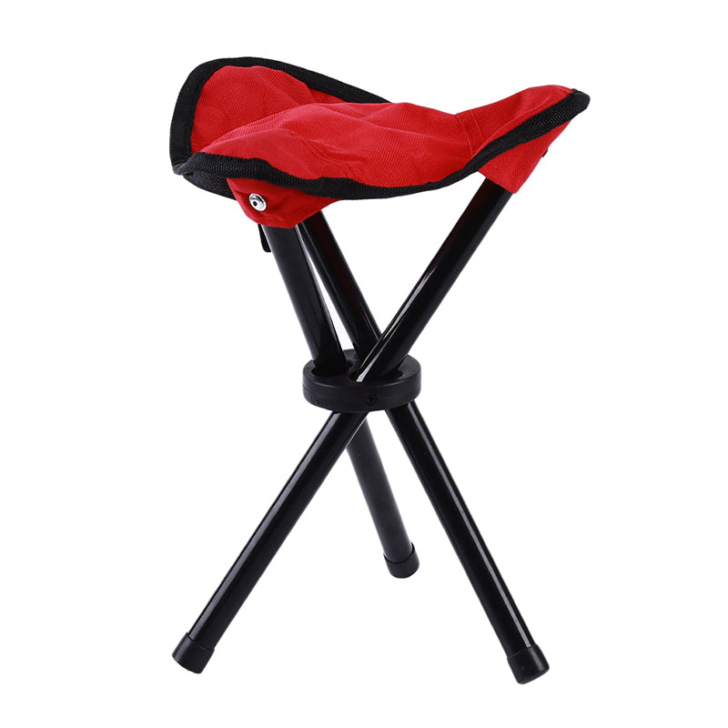 Silla plegable para acampar, fácil de plegar y fácil de transportar.