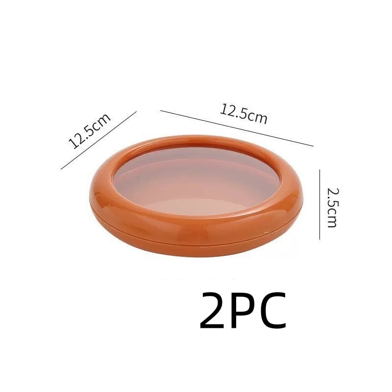 Cajas con película transparente para conservar frutas y verduras frescas, utensilios de cocina