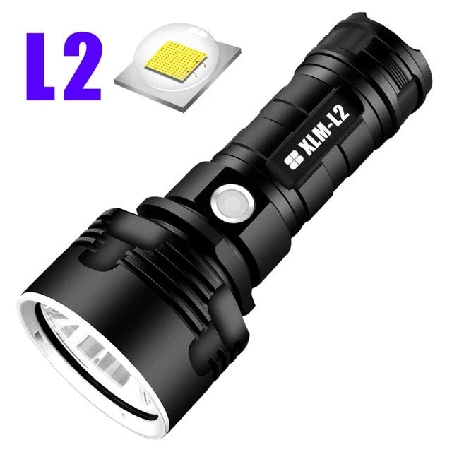Linterna robusta que enfoca la lámpara de xenón al aire libre; Lampara LED brillante estupenda recargable de la luz de destello llevada