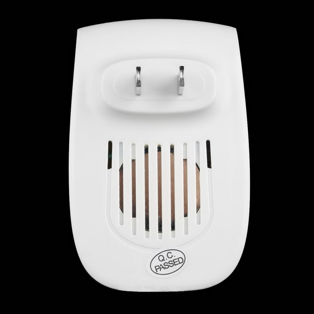 Repelente electrónico ultrasónico, saludable, recargable, repelente de mosquitos, insectos, repelente de ratones, práctico enchufe
