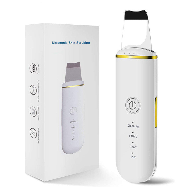 Maquina de peeling y limpiadora facial ultrasónica elimina los puntos negros faciales, salud para el rostro