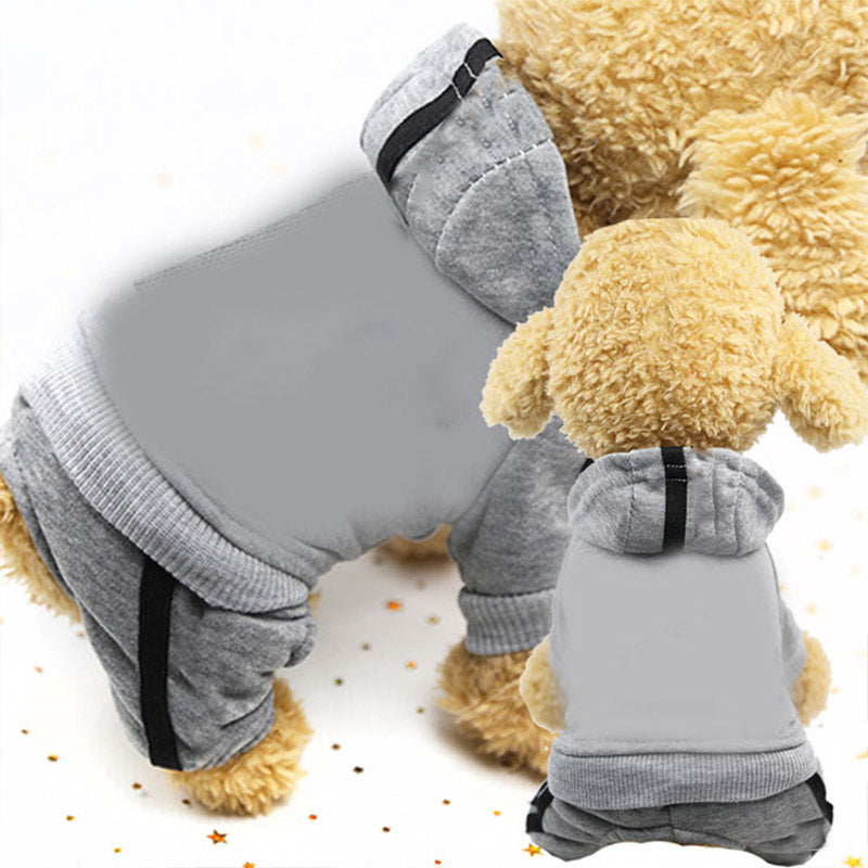 Ropa de abrigo en algodón suave para mascotas, sudadera súper cálida y cómoda para tu perro.