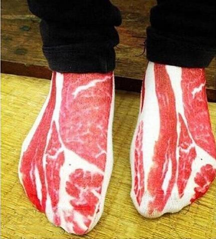 Medias divertidas, Calcetas de carne para temporada de Halloween