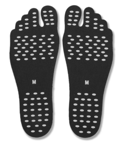 Calzado Invisible para playa, sandalias, plantillas adhesivas para playa, almohadillas antideslizantes para hombres y mujeres
