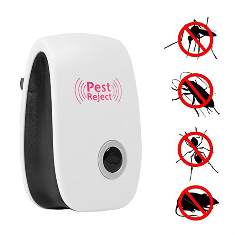Repelente electrónico ultrasónico, saludable, recargable, repelente de mosquitos, insectos, repelente de ratones, práctico enchufe
