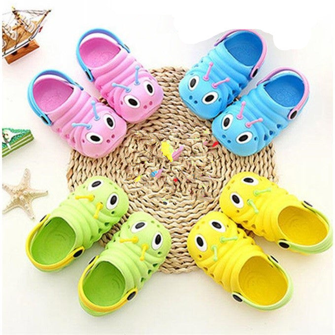 zapato de playa para niños, tenis de playa para los más chiquitos de la casa, hermosos motivos gusanito