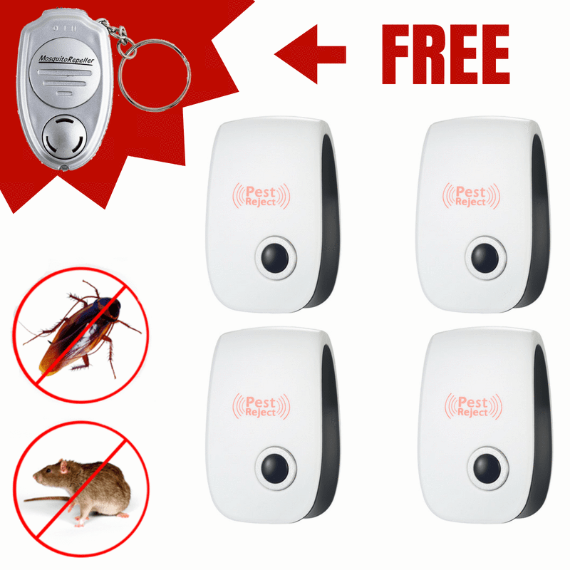 Repelente electrónico ultrasónico, saludable, recargable, repelente de mosquitos, insectos, repelente de ratones, práctico enchufe