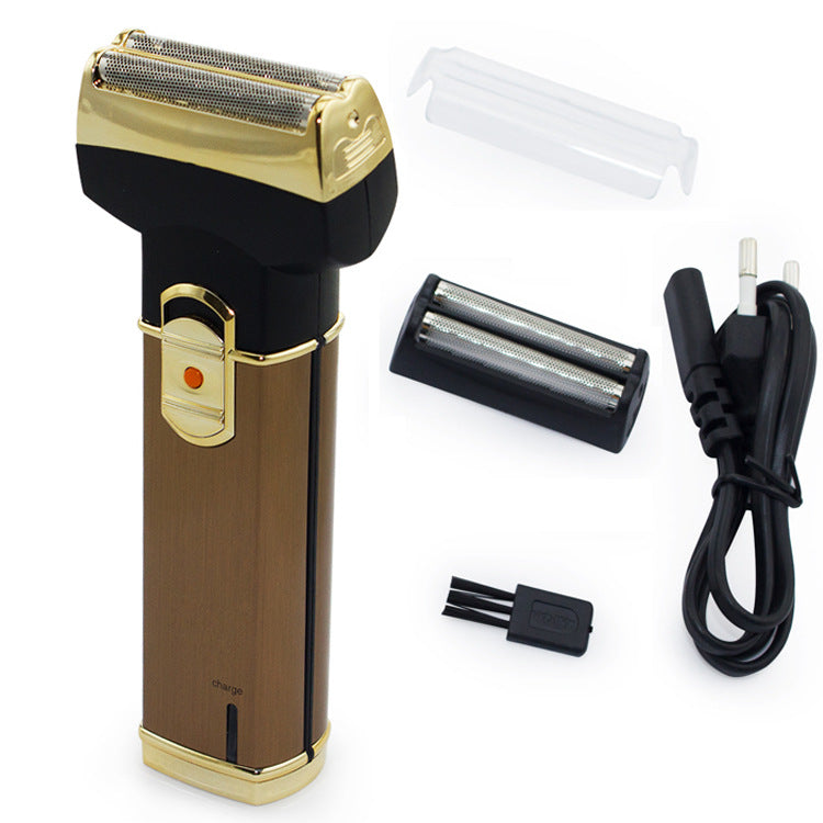 Maquinilla de afeitar eléctrica para el cuidado personal, maquina de afeitar recargable para hombres