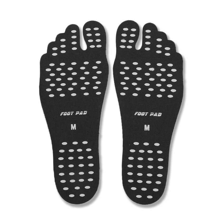 Calzado Invisible para playa, sandalias, plantillas adhesivas para playa, almohadillas antideslizantes para hombres y mujeres