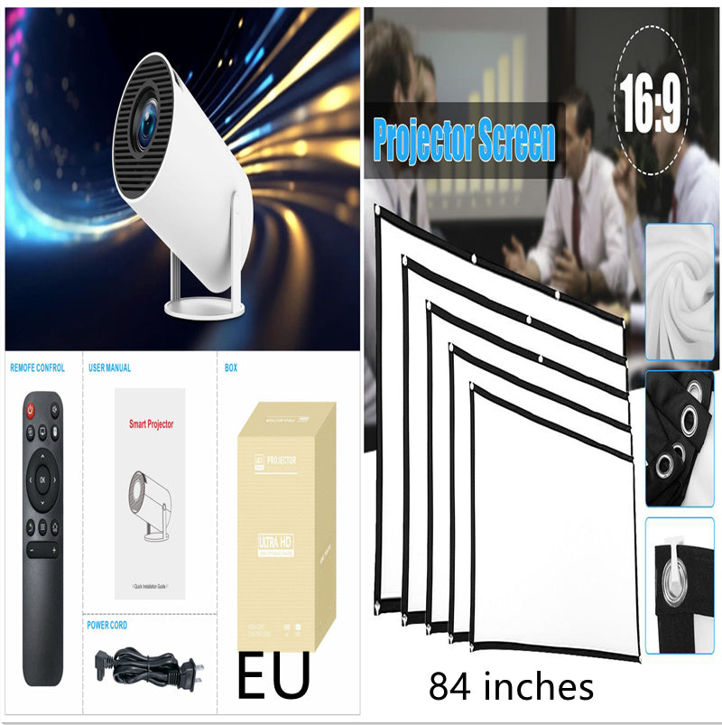 Proyector profesional HY300 para cine en casa, entretenimiento, proyector pequeño portátil