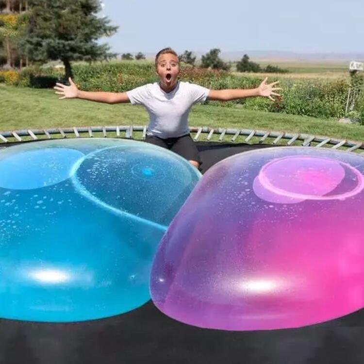 Bola inflable grande juguete para niños bola elástica Bola De Agua bola de burbuja