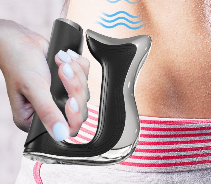 Masajeador eléctrico microcorriente de tejido profundo que alivia los músculos estimulador herramienta de masaje facial y corporal