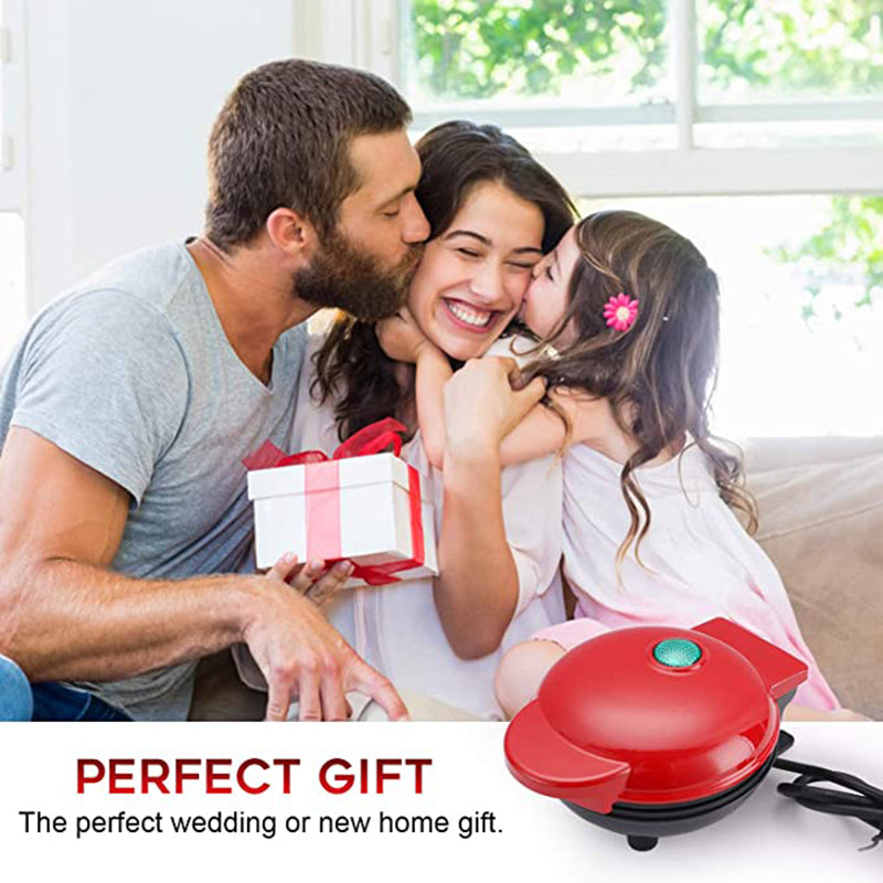 Waflera personal, divina, Mini máquina para hacer wafles eléctrica, la vas a amar!