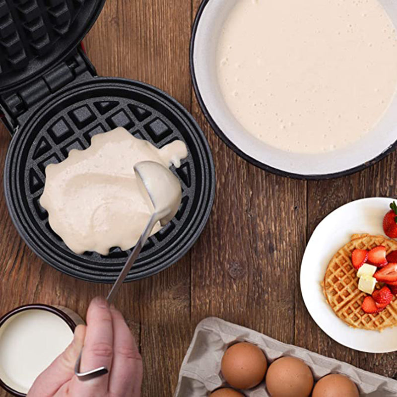 Waflera personal, divina, Mini máquina para hacer wafles eléctrica, la vas a amar!