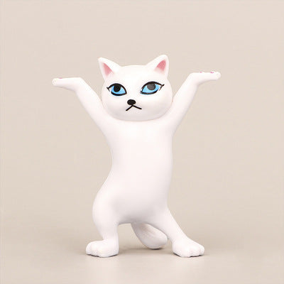 Gatito lindo deco, gato encantador portalápices de varios colores, individual o por juego completo