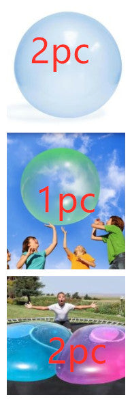Bola inflable grande juguete para niños bola elástica Bola De Agua bola de burbuja