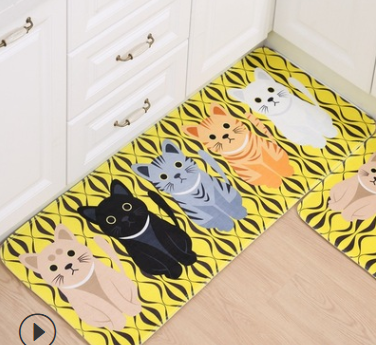 Alfombra antideslizante para puerta de entrada, alfombra de baño, alfombra para dormitorio de gran calidad