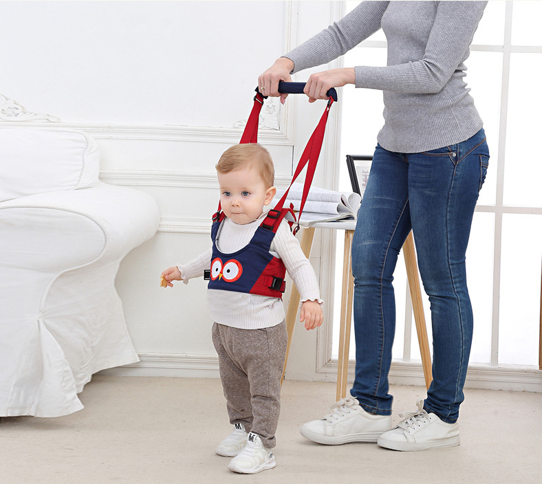 Productos para madres y bebés Cinturón para caminar, en tela transpirable con dibujos animados