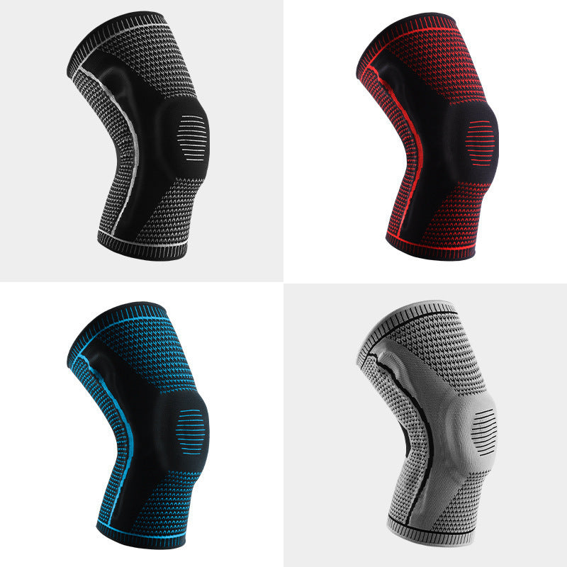 Rodilleras deportivas con resorte de silicona para protección de rótula
