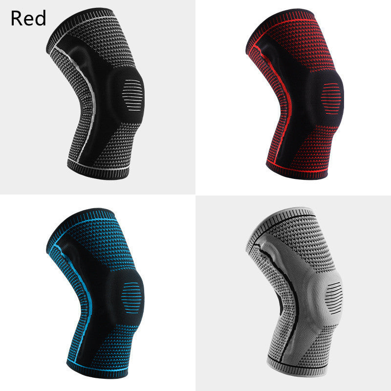 Rodilleras deportivas con resorte de silicona para protección de rótula